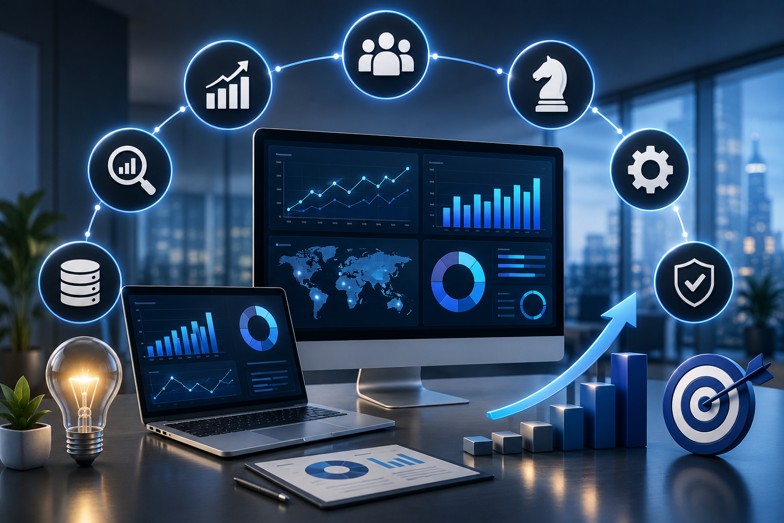 Why Business Intelligence Services are Essential for Competitive Advantage?